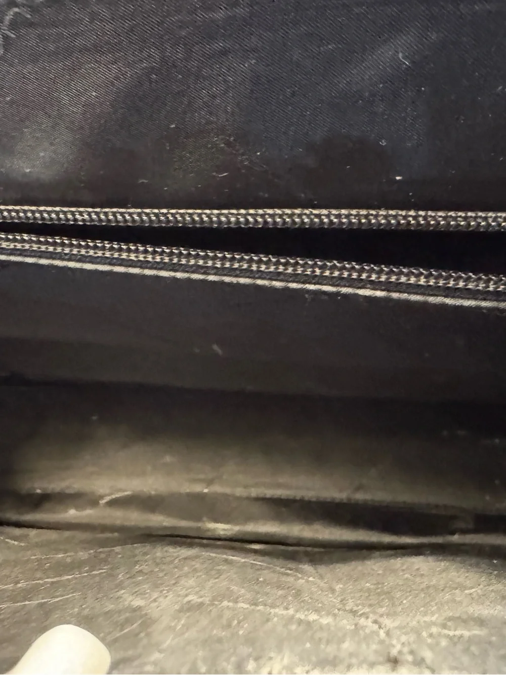 Black Leather Laptop Briefcase with Shoulder Strap